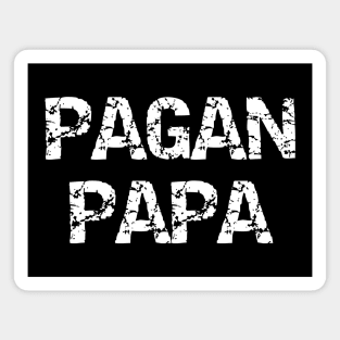 Pagan Papa Wiccan Fathers Day Cheeky Witch® Magnet